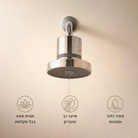 Glowup: ראש המקלחת שמטפל בשורש הבעיה (והשערה)